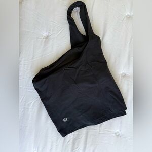 Lululemon Ribbed Nulu Asymmetrical Yoga Tank in Black size 12